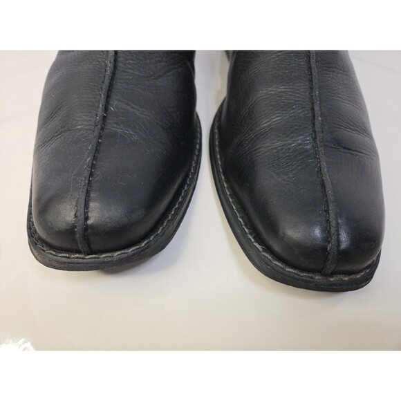 Sandro Moscolini Mens Soft Black Leather Ankle Boots Chukka Sz 14 D Great Cond - Picture 8 of 13